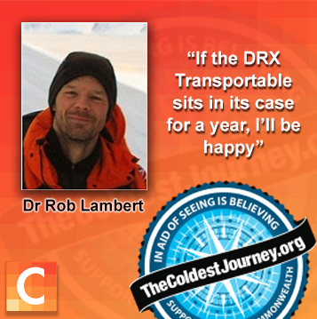 Dr. Rob Lambert, team expedition doctor for The Coldest Journey.